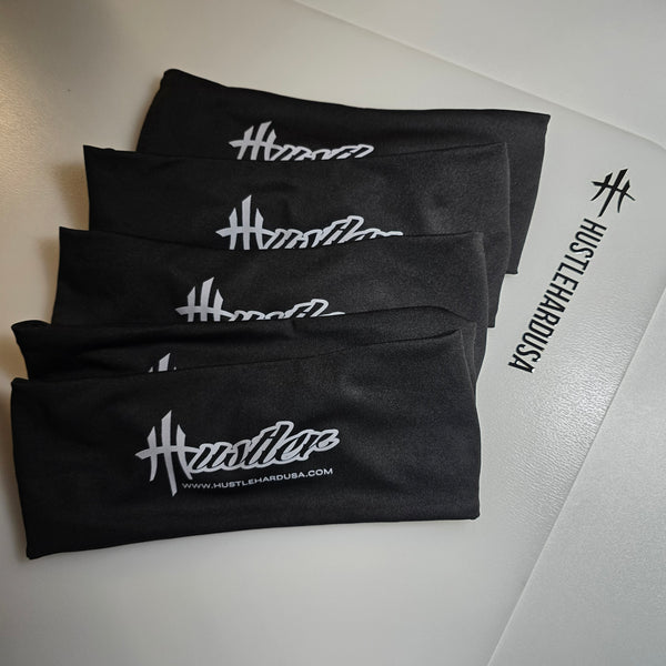 HustleHardUSA "HUSTLER" Stretch Headband/Sweatband