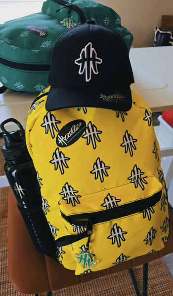 HustleHardUSA YELLOW HUSTLER BackPack