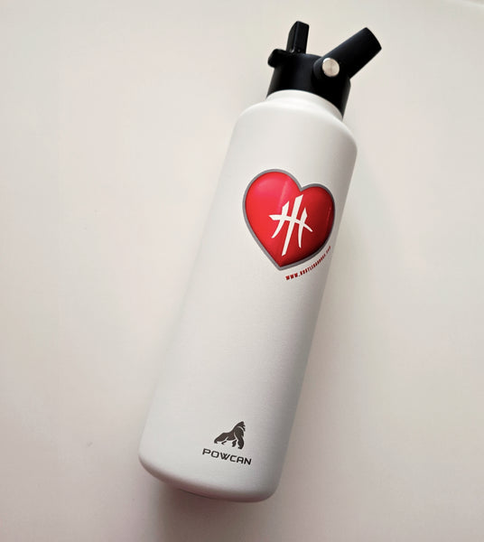 HustleHardUSA LOVEHUSTLE 24oz WaterBottle