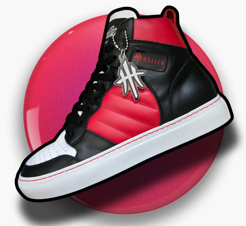 HUSTLER Womens (Specific) Custom Leather Sneakers/Footwear