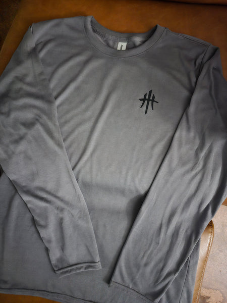 HustleHardUSA Longsleeve Stealth Tee