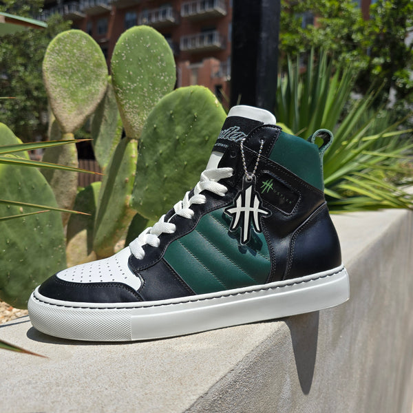 HustleHardUSA "Hustler No. 8" Custom High Top Sneaker