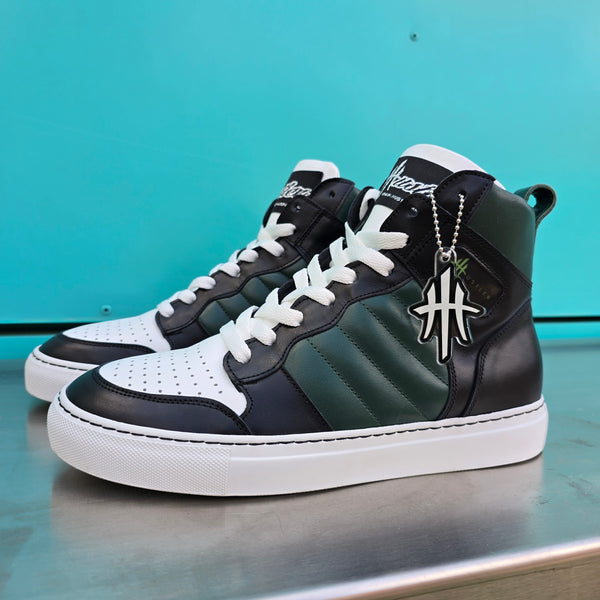 HustleHardUSA "Hustler No. 8" Custom High Top Sneaker
