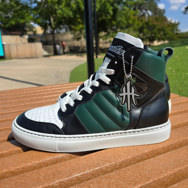 HustleHardUSA "Hustler No. 8" Custom High Top Sneaker