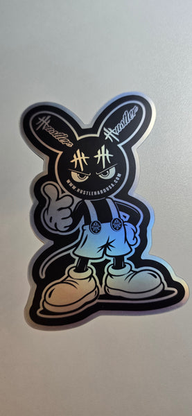 "The HUSTLE"  5" Holographic Sticker