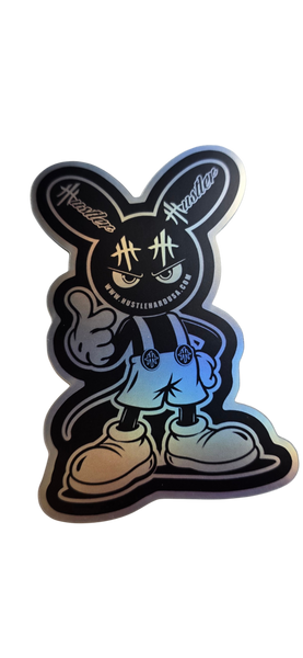 "The HUSTLE"  5" Holographic Sticker