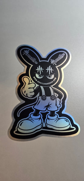 "The HUSTLE"  5" Holographic Sticker