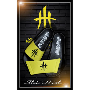 HustleHardUSA "SLIDE HUSTLE" CUSTOM SLIDES (WOMEN'S PURCHASING LINK)