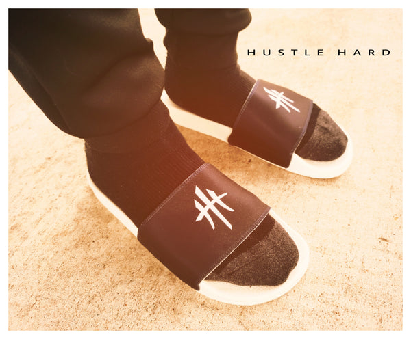 HustleHardUSA "SLIDE HUSTLE" CUSTOM SLIDES (WOMEN'S PURCHASING LINK)