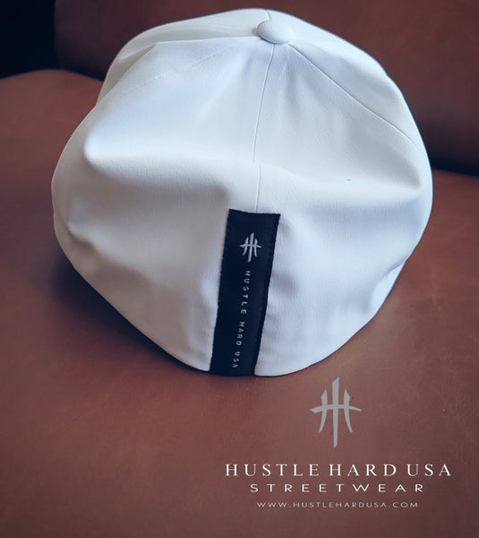 HustleHardUSA Embroidered Logo On a FlexFit Delta