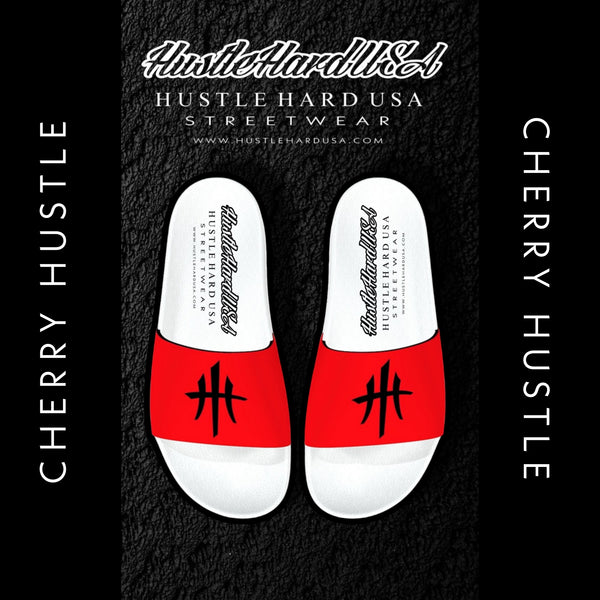 HustleHardUSA "SLIDE HUSTLE" CUSTOM SLIDES (MEN'S PURCHASlNG LINK)