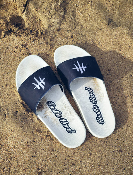 HustleHardUSA "SLIDE HUSTLE" CUSTOM SLIDES (MEN'S PURCHASlNG LINK)