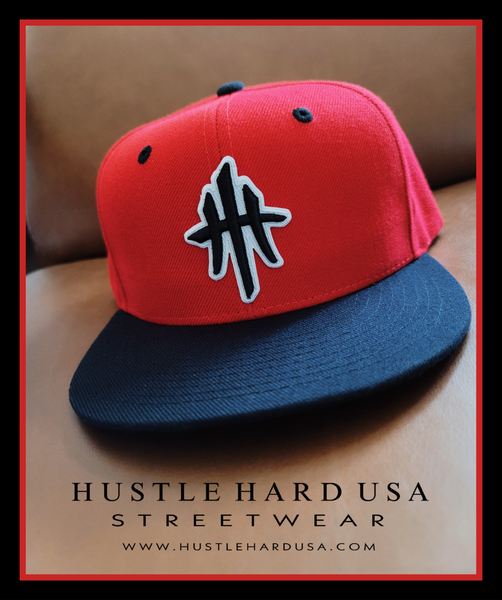 HustleHardUSA REDNBLACK DECKY Lid