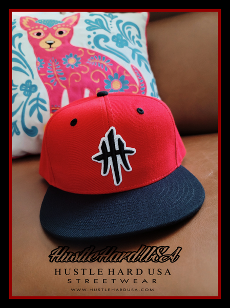 HustleHardUSA REDNBLACK DECKY Lid