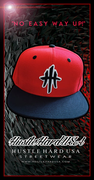 HustleHardUSA REDNBLACK DECKY Lid