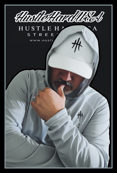 The HustleHardUSA Stealth Hooded Pullover