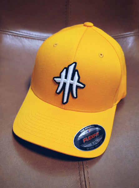 HustleHardUSA GOLDEN Fitted Lid