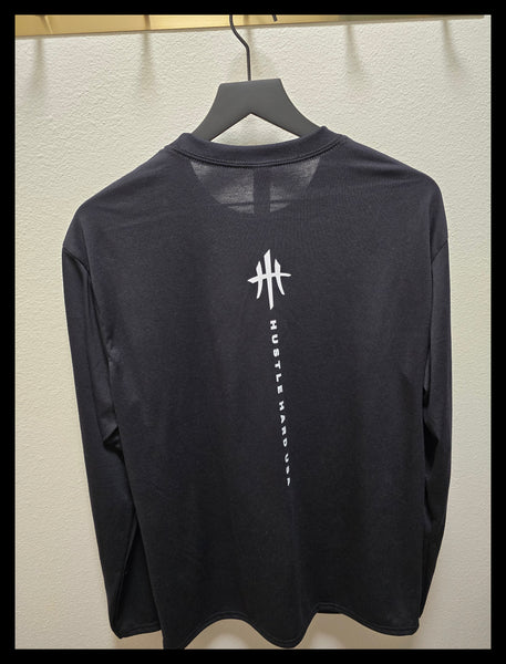 HustleHardUSA Longsleeve Stealth Tee