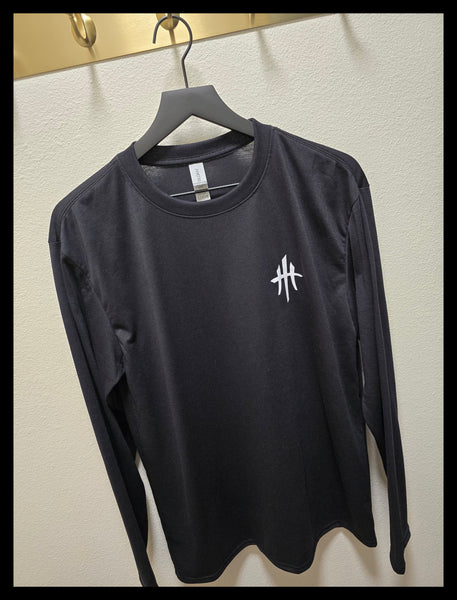 HustleHardUSA Longsleeve Stealth Tee