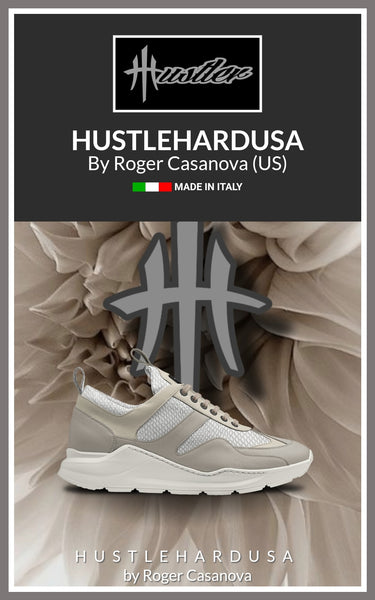 HustleHardUSA "CREMA" Ladies Custom Leather Runner