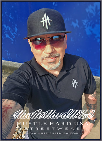 The HustleHardUSA Casual Cool Polo