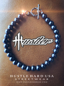 HustleHardUSA "SLAYT MINI" Custom Beaded Bracelet