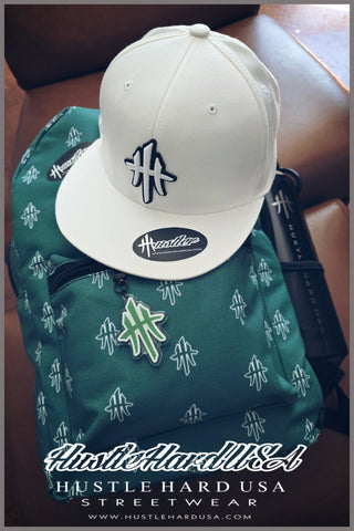 HustleHardUSA GREEN HUSTLER BackPack