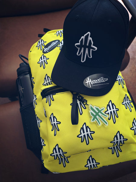 HustleHardUSA YELLOW HUSTLER BackPack