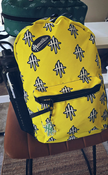 HustleHardUSA YELLOW HUSTLER BackPack