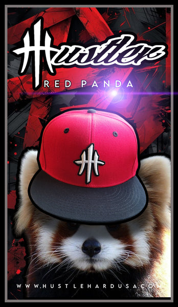 HustleHardUSA RED PANDA "OsoRojp" HUSTLER LID