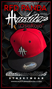 HustleHardUSA RED PANDA "OsoRojo" HUSTLER LID