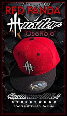 HustleHardUSA RED PANDA "OsoRojp" HUSTLER LID