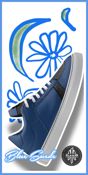 HustleHardUSA BLUE SUEDE HUSTLER
