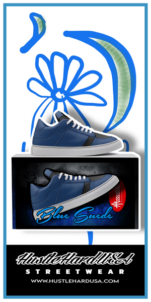 HustleHardUSA BLUE SUEDE HUSTLER