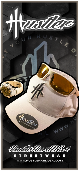 HustleHardUSA HUSTLER (Structured) Twill Ball Cap