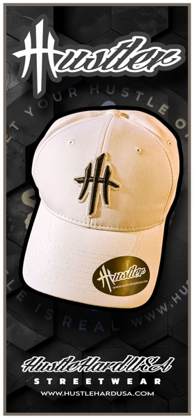 HustleHardUSA HUSTLER (Structured) Twill Ball Cap