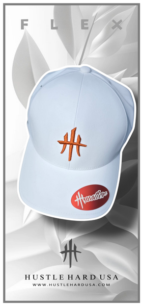 HustleHardUSA BURNT ORANGE Embroidered HH