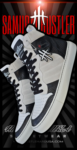 HustleHardUSA SAMURAI (S1) Custom Leather Sneakers