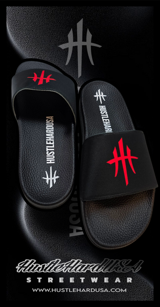 HustleHardUSA "SLIDE HUSTLE" CUSTOM SLIDES (WOMEN'S PURCHASING LINK)