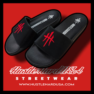HustleHardUSA "SLIDE HUSTLE" CUSTOM SLIDES (WOMEN'S PURCHASING LINK)