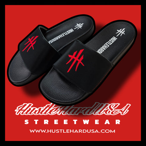 HustleHardUSA "SLIDE HUSTLE" CUSTOM SLIDES (WOMEN'S PURCHASING LINK)