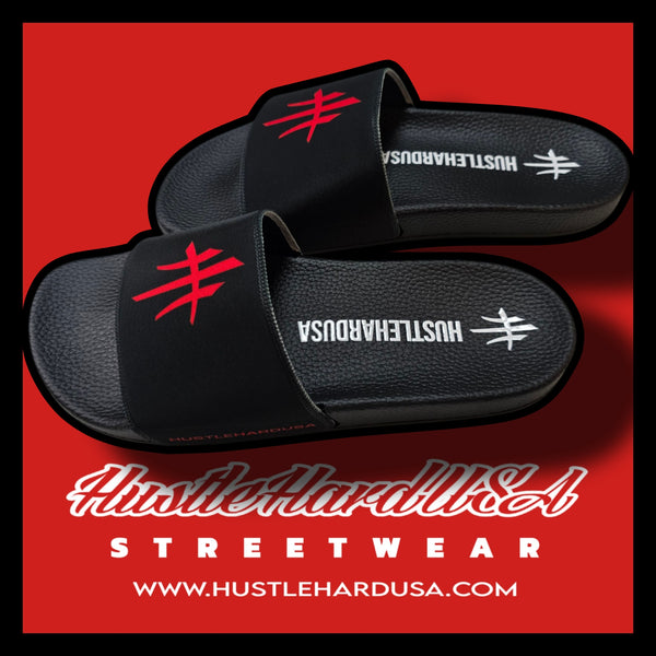HustleHardUSA "SLIDE HUSTLE" CUSTOM SLIDES (WOMEN'S PURCHASING LINK)