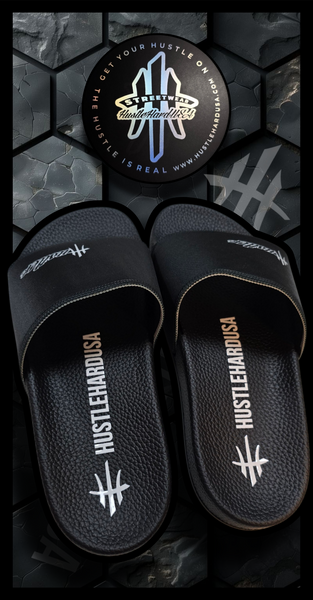 HustleHardUSA "SLIDE HUSTLE" CUSTOM SLIDES (WOMEN'S PURCHASING LINK)