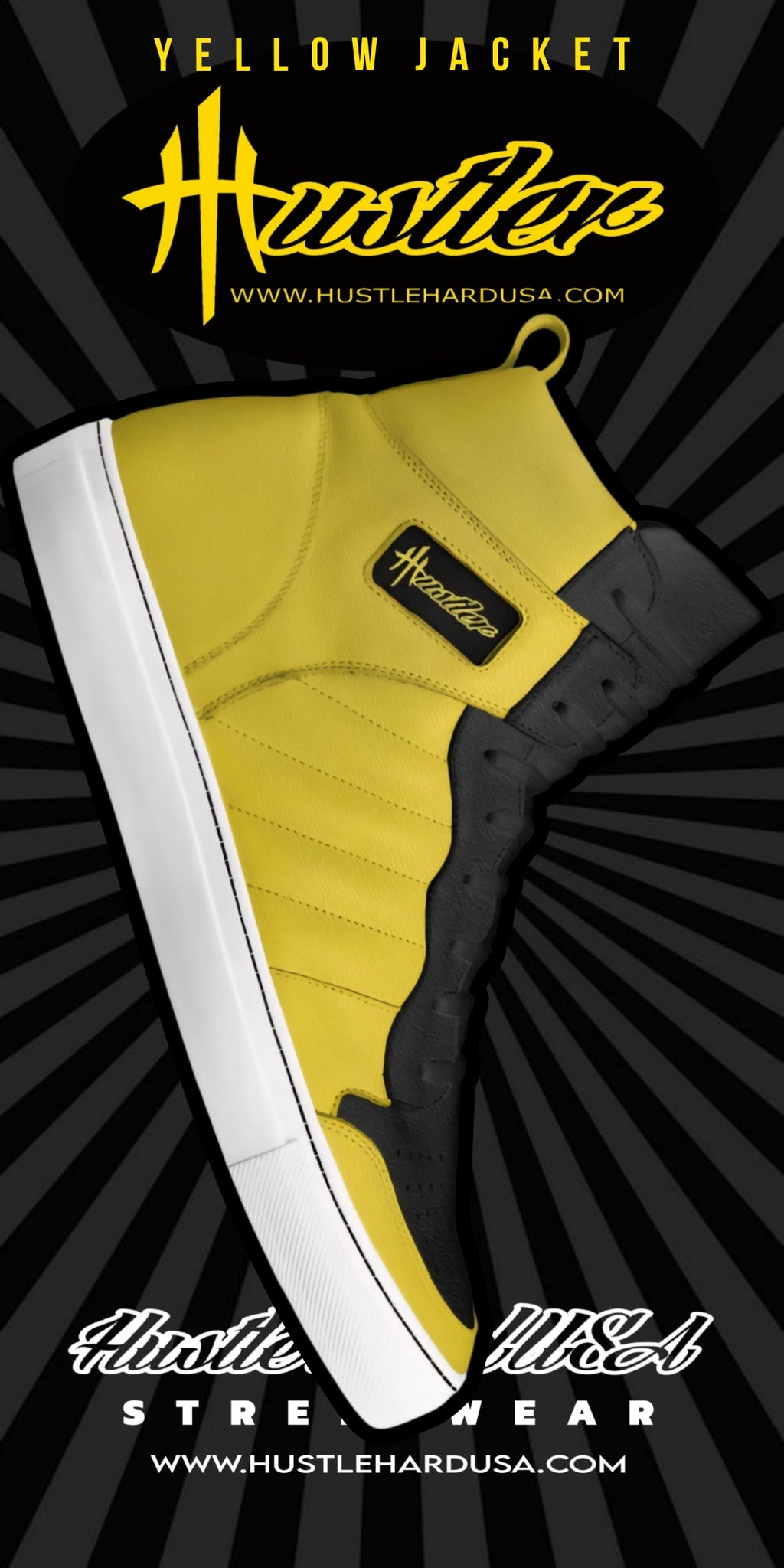 HustleHardUSA "YELLOW JACKET" HUSTLER