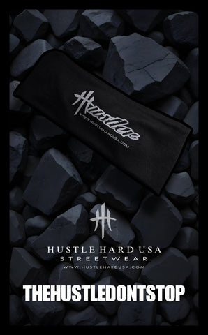 HustleHardUSA "HUSTLER" Stretch Headband/Sweatband