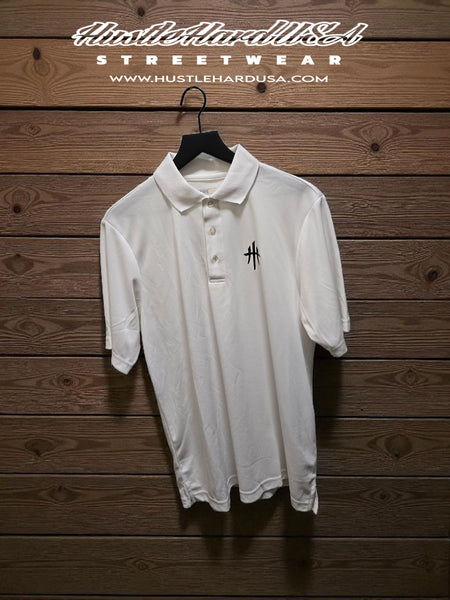 HustleHardUSA PERFORMANCE POLO
