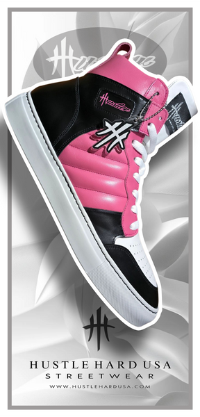 HustlehardUSA "Hustler No. 1" Custom High Top Sneaker