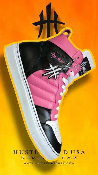 HustlehardUSA "Hustler No. 1" Custom High Top Sneaker