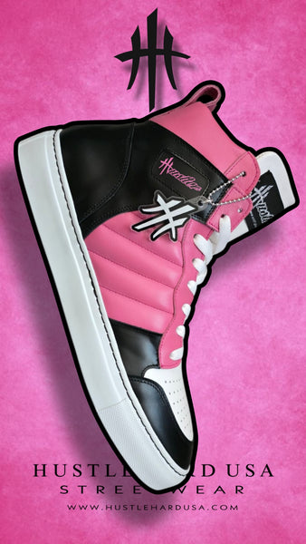 HustlehardUSA "Hustler No. 1" Custom High Top Sneaker