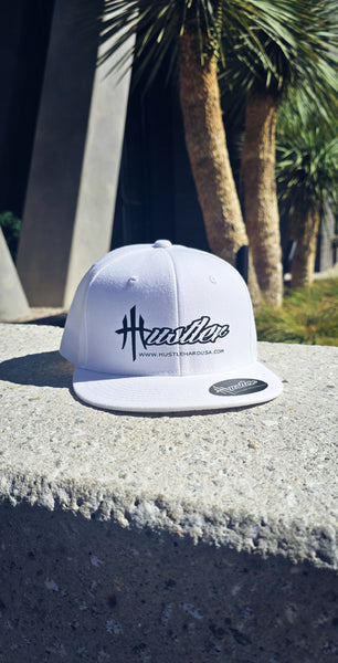 HustleHardUSA "HUSTLER" Branded Retro Style Decky Fitted Lid